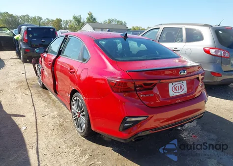 2020 Kia Forte Gt из США, поврежденный, VIN 3KPF44AC2LE216457